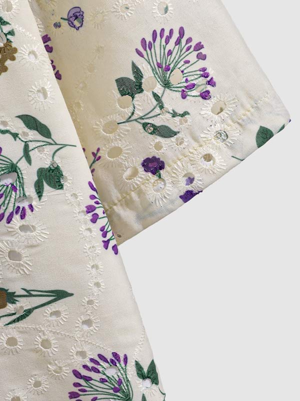 MORENO - CAMISA FLORAL CALADA