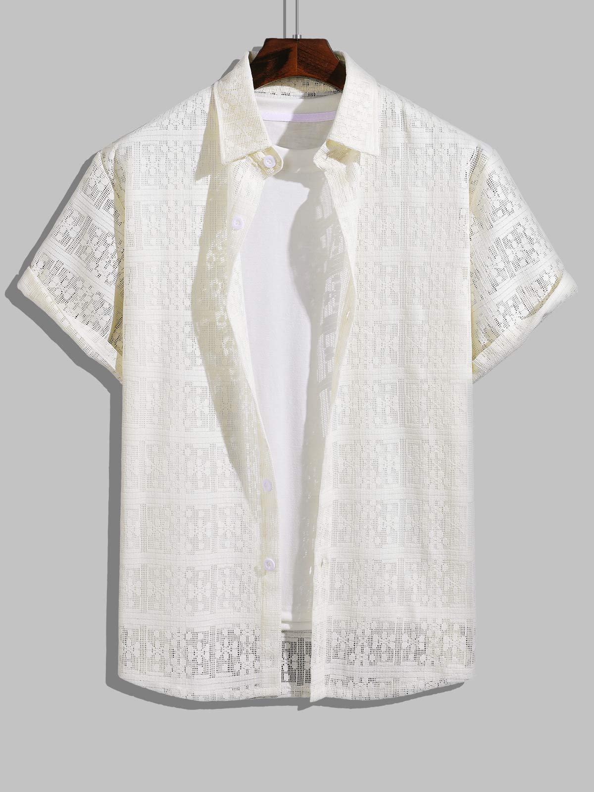 ROMAN - CAMISA CALADA VERANIEGA