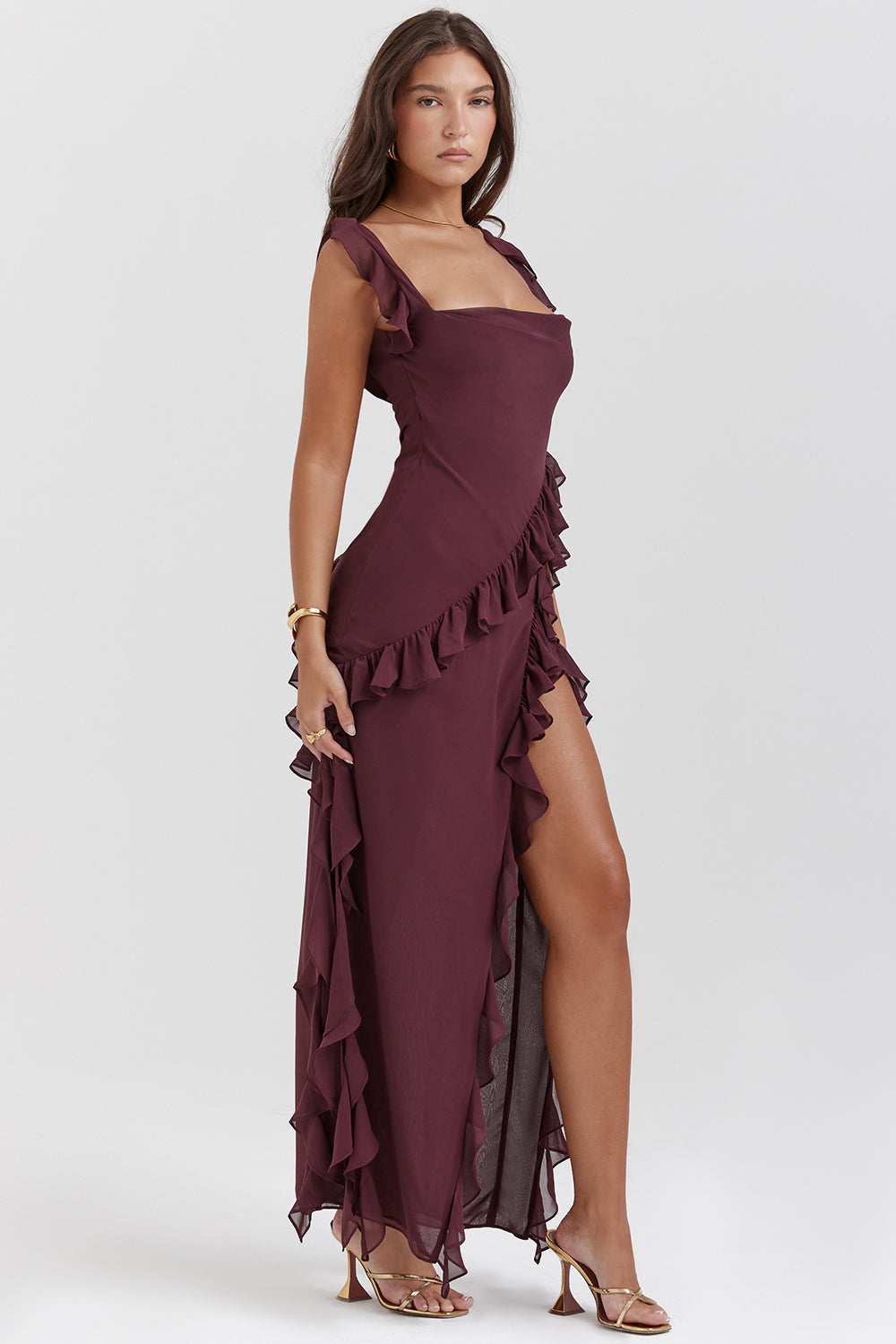 MARINA - VESTIDO MAXI ELEGANTE
