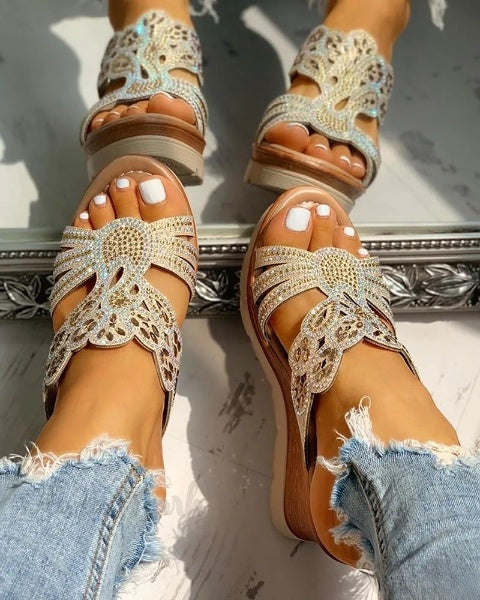 GIANNINA - ELEGANT PLATFORM SANDALS