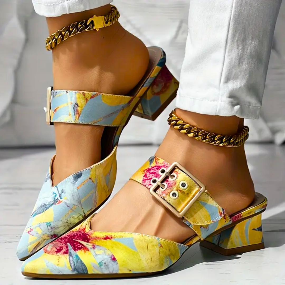 MARIE - COLORED HEELS
