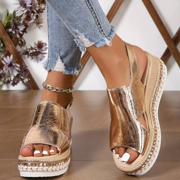 TANA - SANDALIAS CON PLATAFORMA