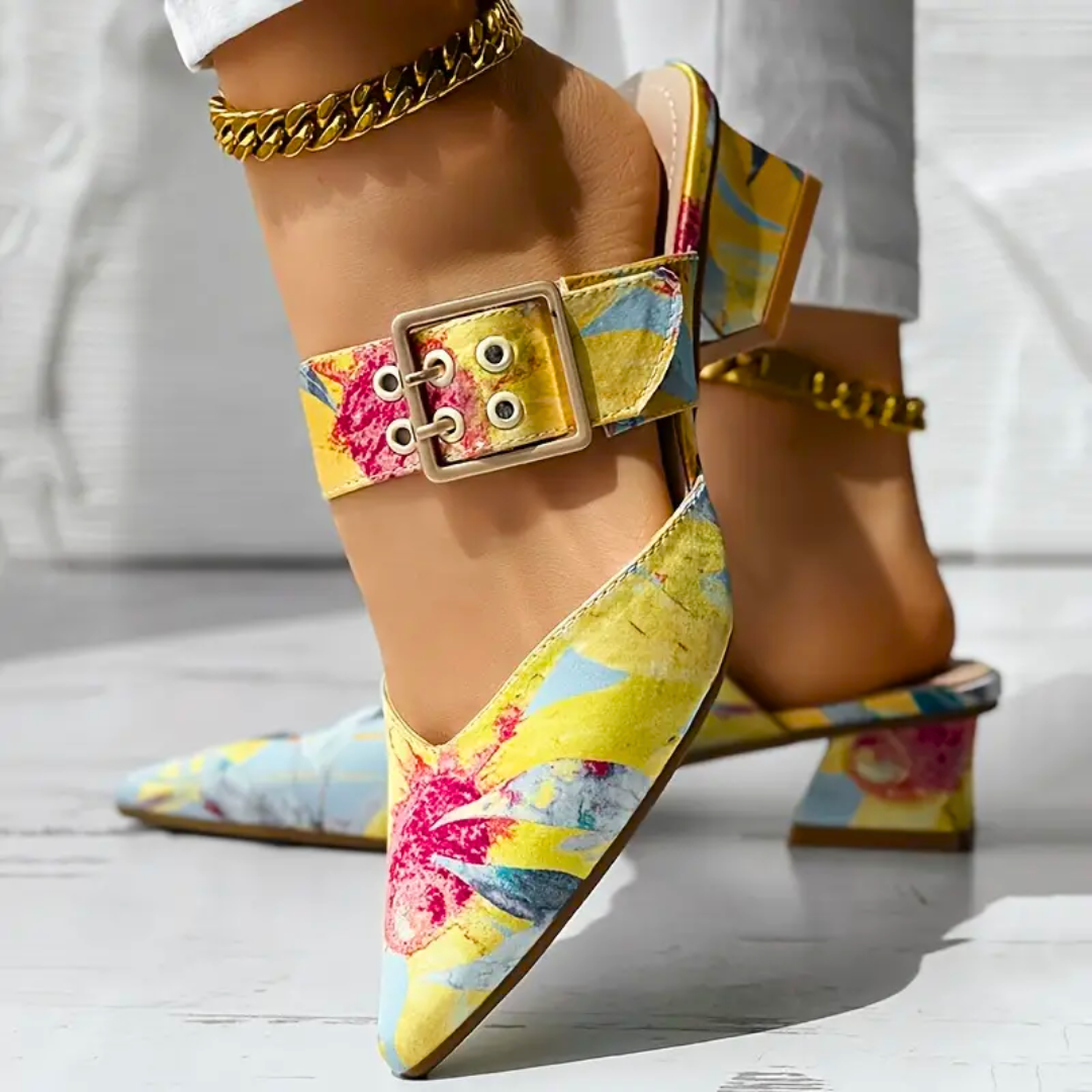 MARIE - COLORED HEELS