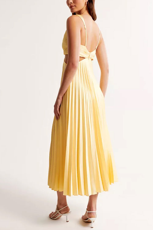 THALIA - VESTIDO PLISADO ELEGANTE