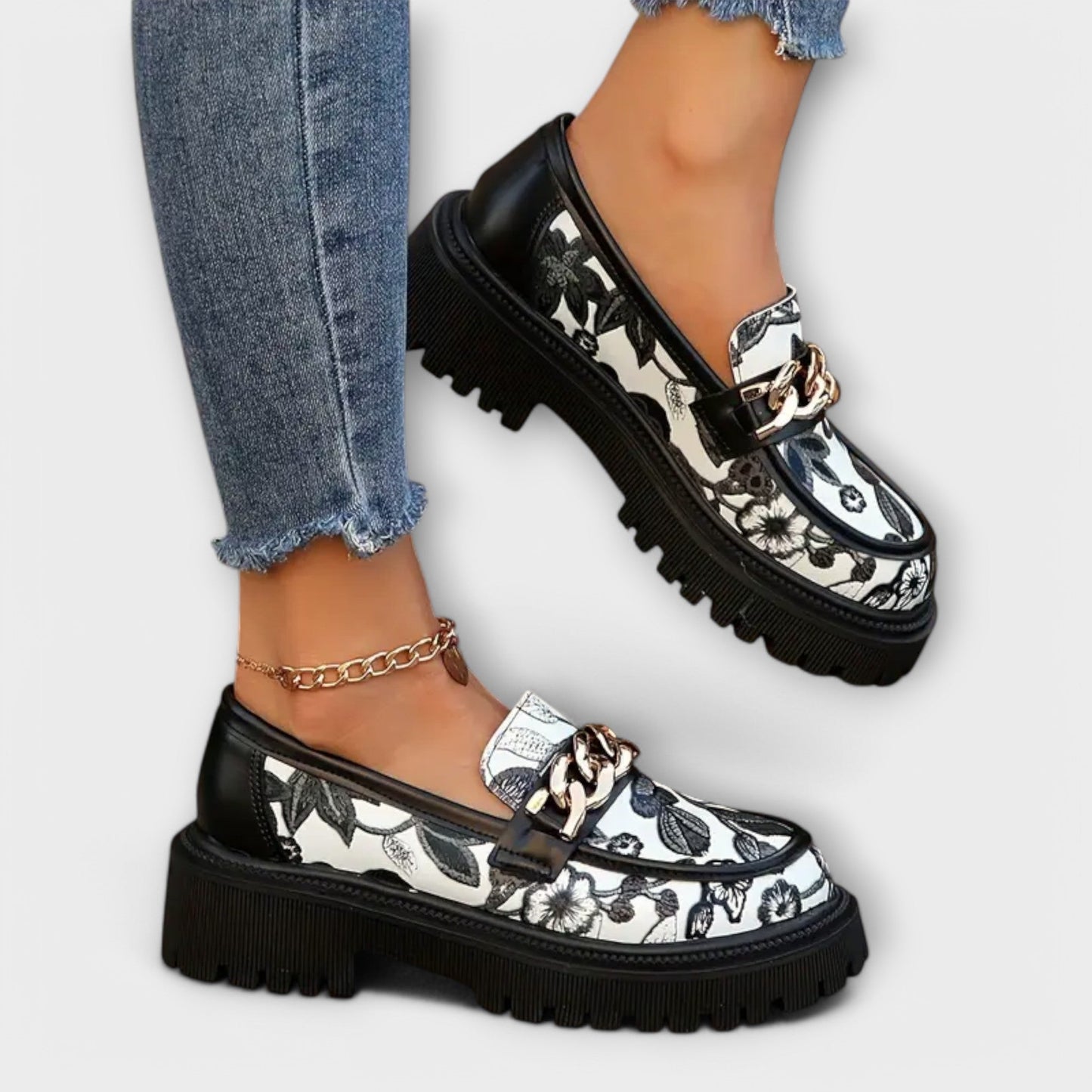 ELECTRA - MOCASINES RETRO ELEGANTES