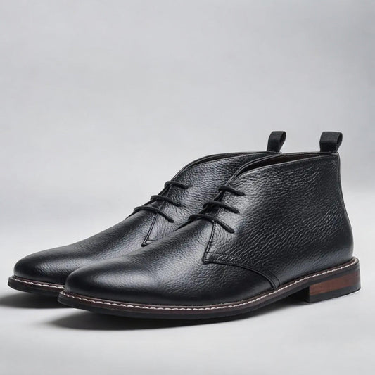 LOREN - BOTINES DE PIEL HECHOS A MANO