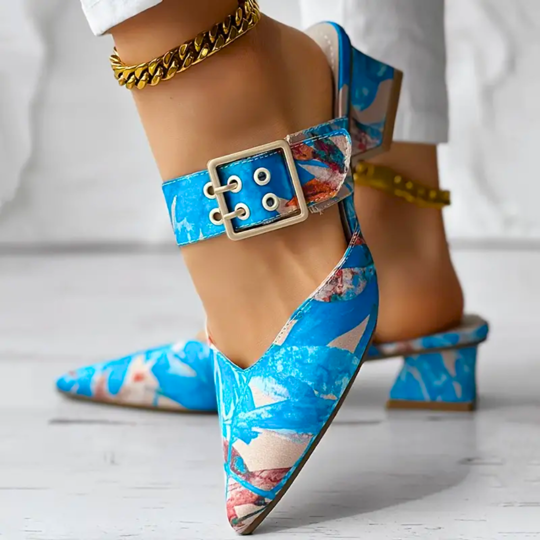 MARIE - COLORED HEELS