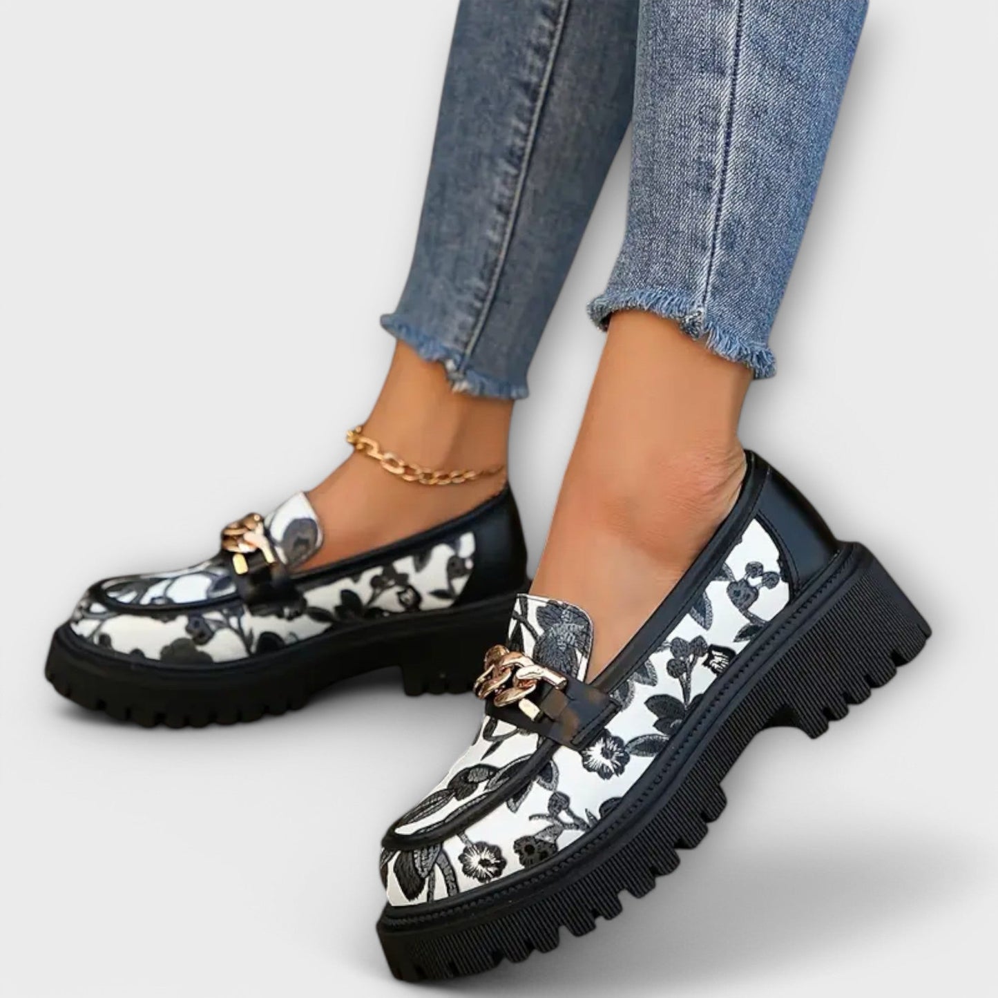 ELECTRA - MOCASINES RETRO ELEGANTES