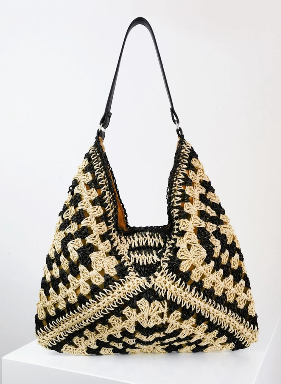 BOLSO DE CROCHET BOHO ÉTNICO - EDICIÓN LIMITADA