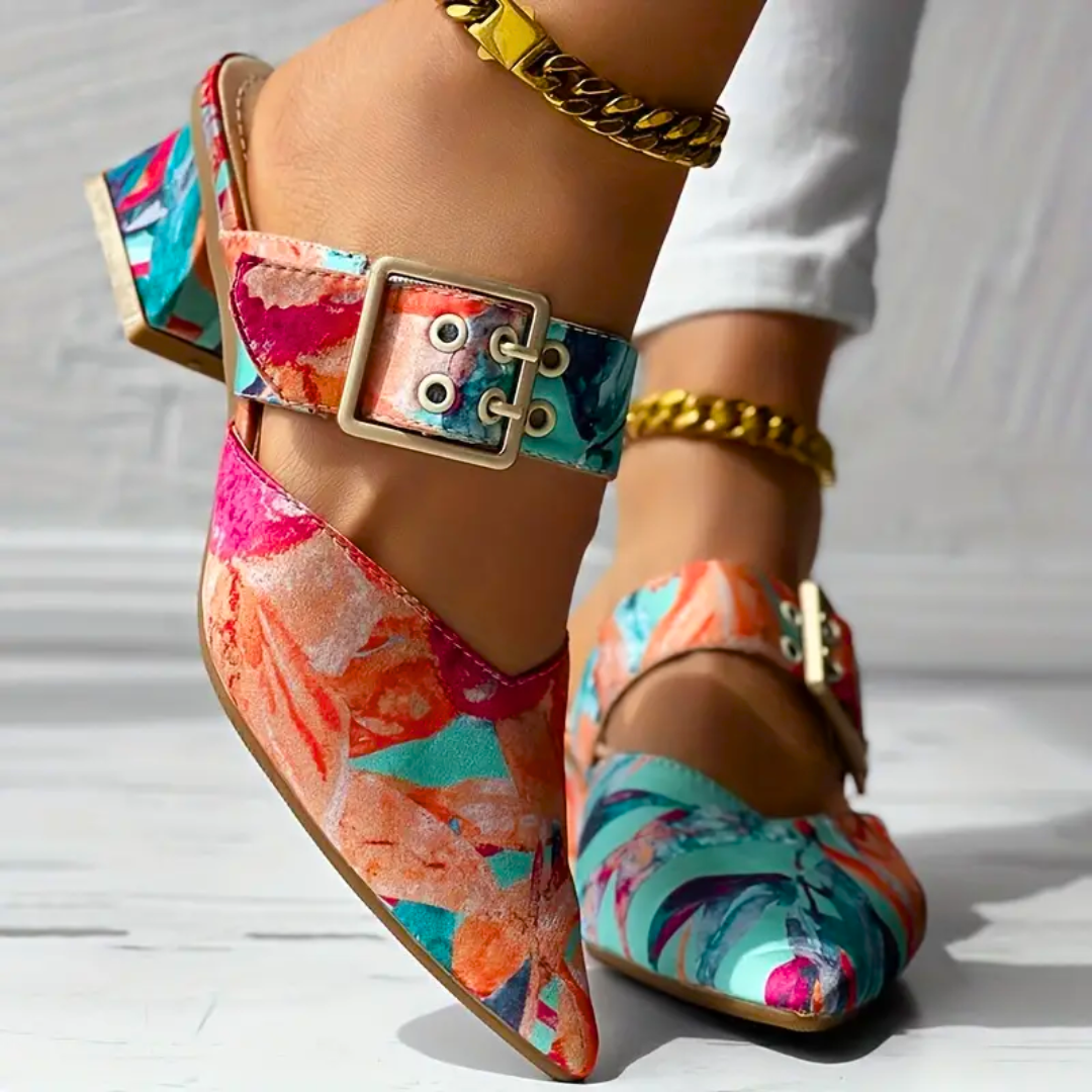 MARIE - COLORED HEELS