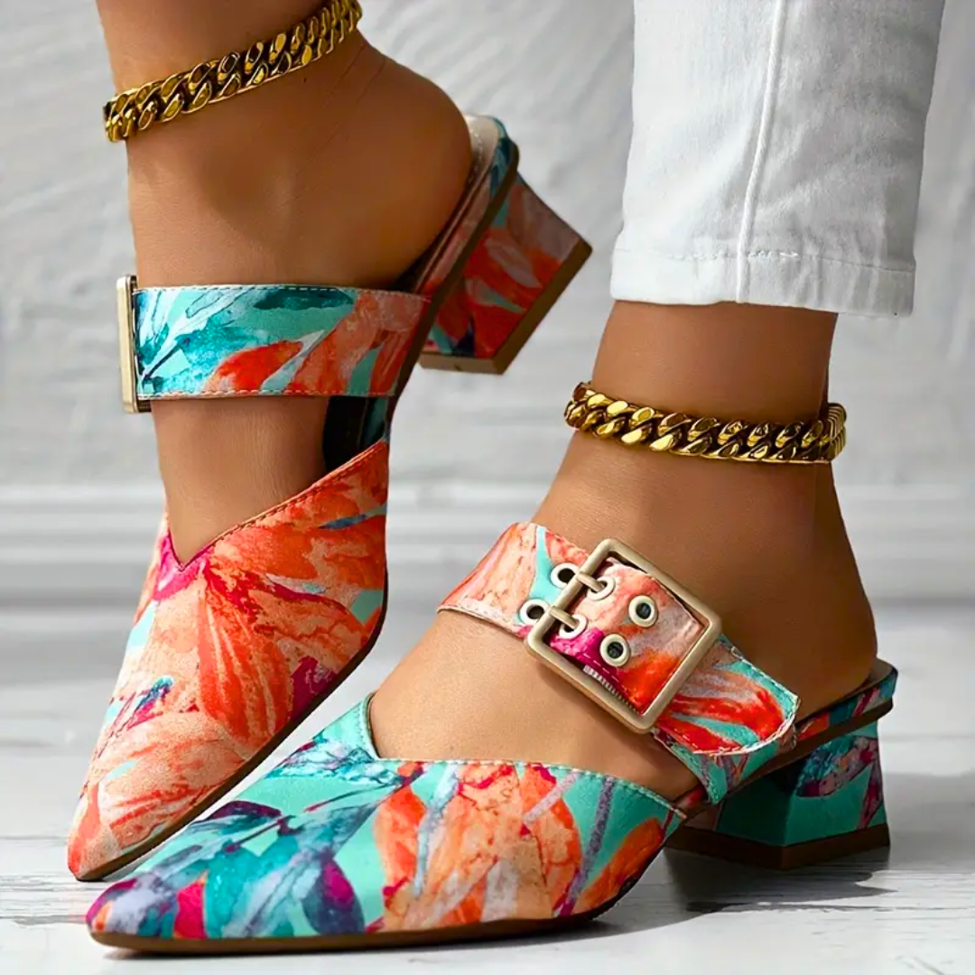 MARIE - COLORED HEELS