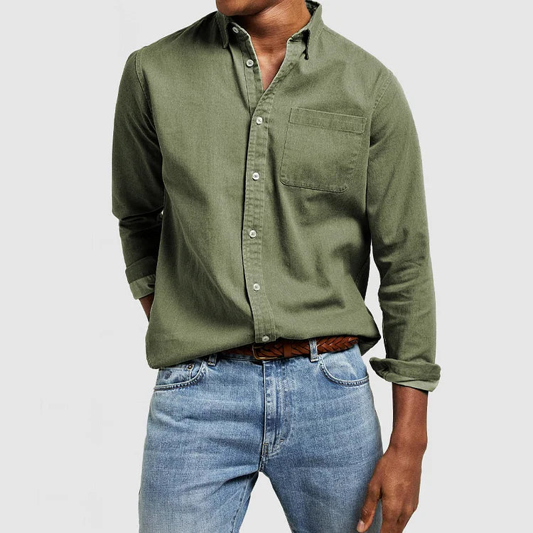 MASSIMO - CAMISA CLÁSICA ELEGANTE HOMBRE
