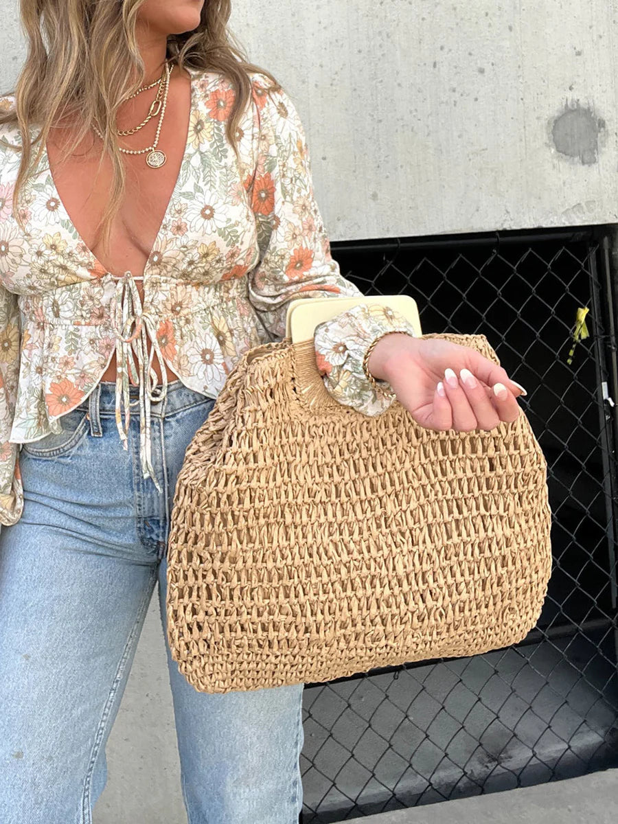 BOLSO SOL DE VERANO — ESTILO NATURAL CON ELEGANCIA