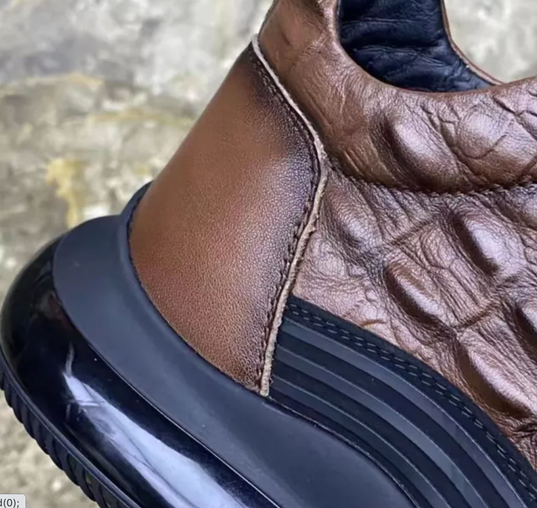 GIANLUCA- ZAPATOS DE CUERO HECHOS A MANO