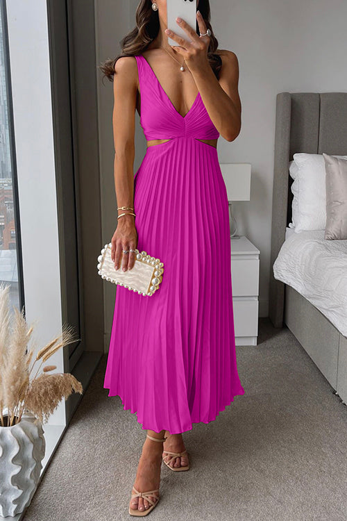 THALIA - VESTIDO PLISADO ELEGANTE