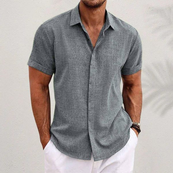 ALEXANDRE - ELEGANT SHORT-SLEEVED SHIRT