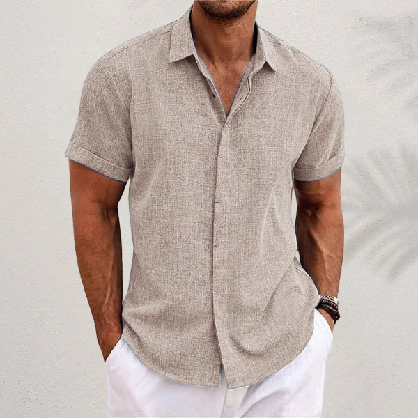 ALEXANDRE - ELEGANT SHORT-SLEEVED SHIRT