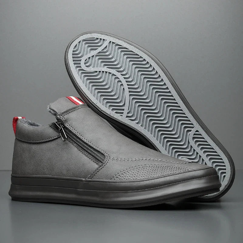 ANTON - LEATHER SHOES WITH WARM LINING