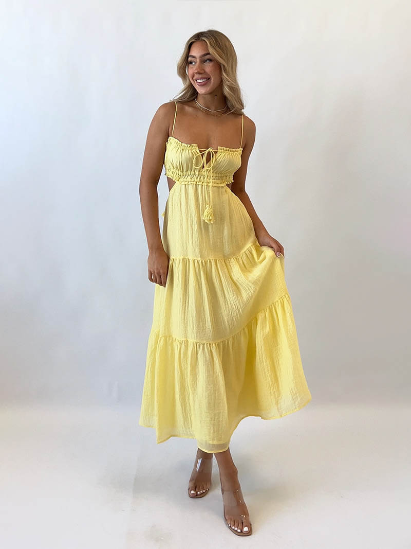 GIORGIA - VESTIDO LARGO SIN MANGAS