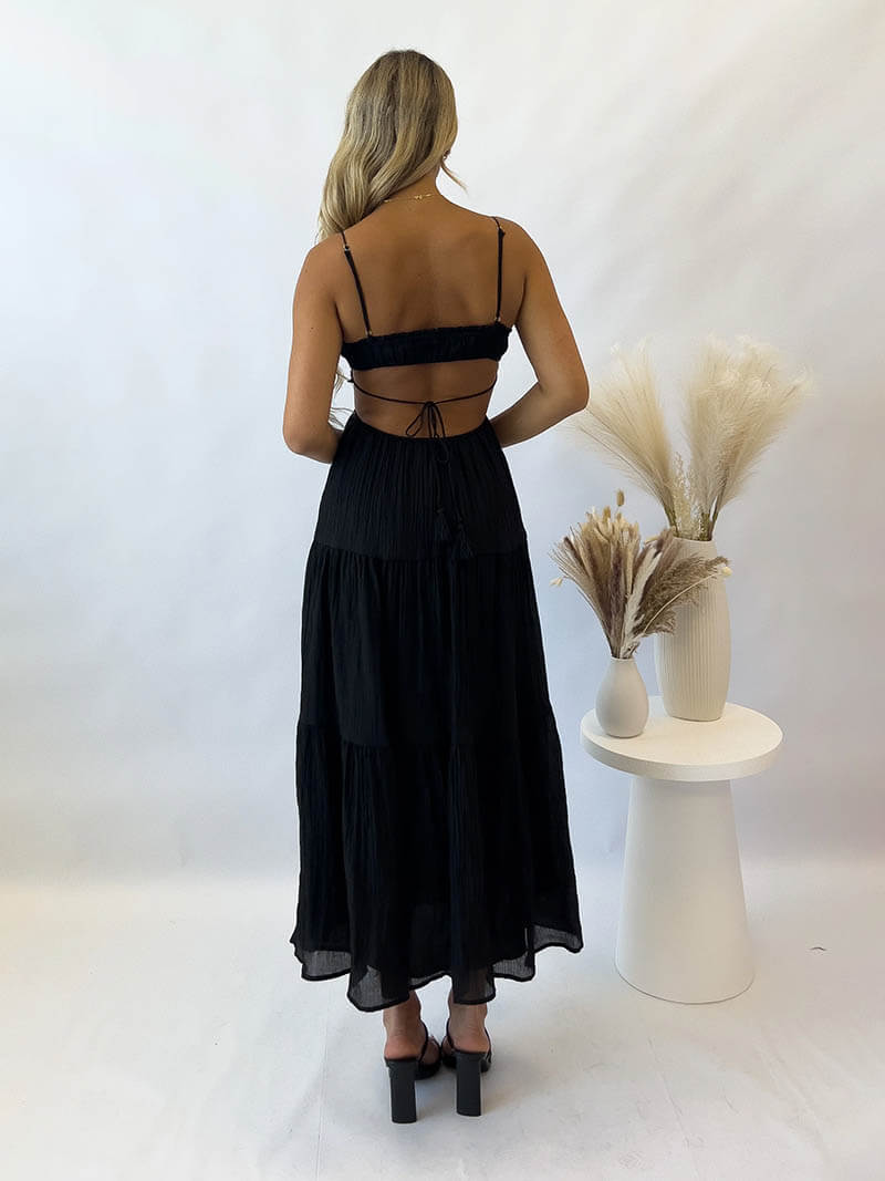 GIORGIA - VESTIDO LARGO SIN MANGAS