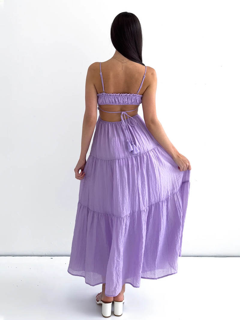 GIORGIA - VESTIDO LARGO SIN MANGAS