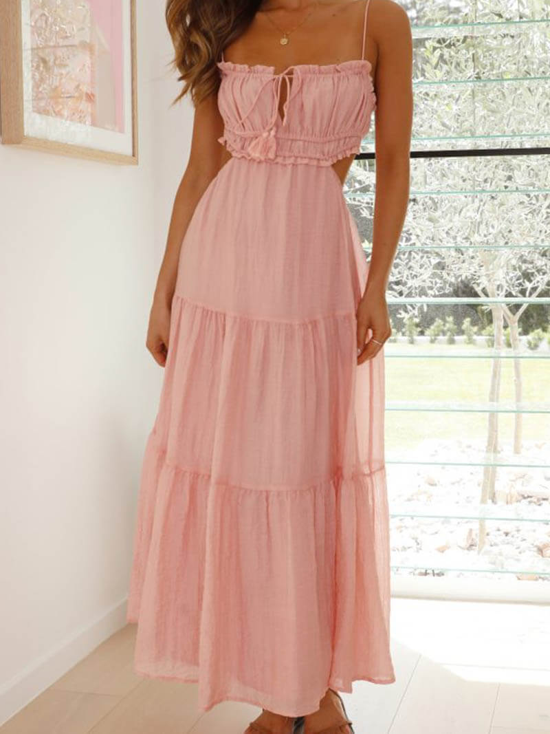 GIORGIA - VESTIDO LARGO SIN MANGAS