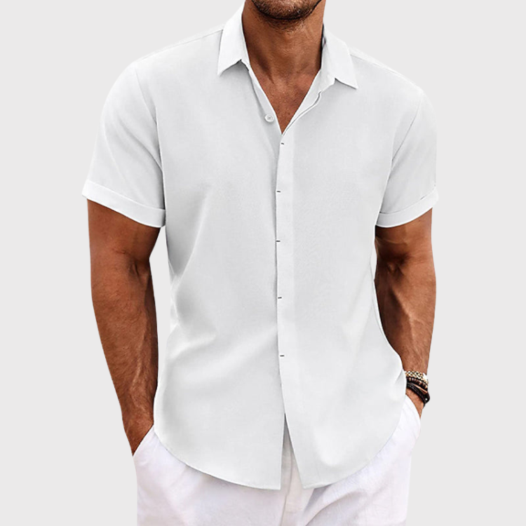 ALEXANDRE - ELEGANT SHORT-SLEEVED SHIRT