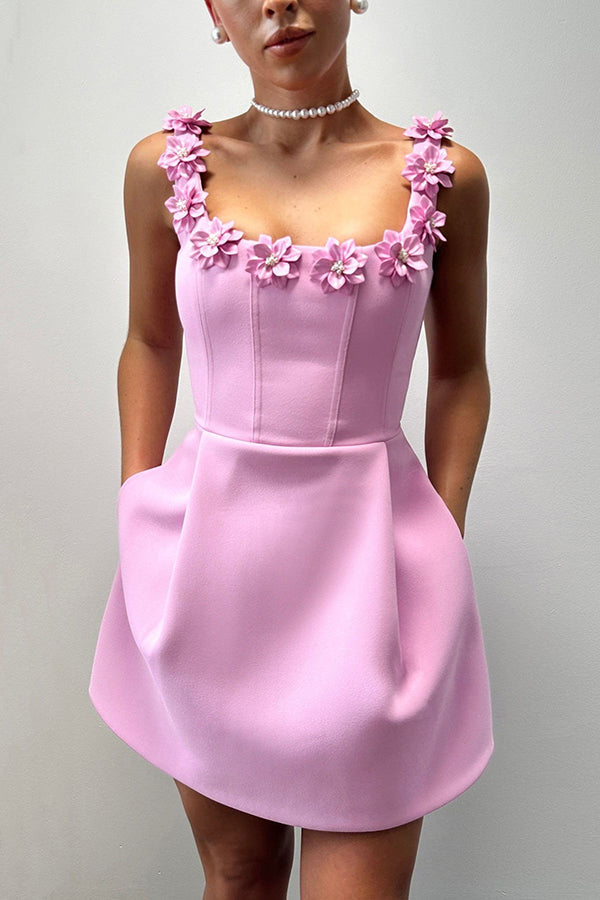 FLORA - MINIVESTIDO VERANIEGO EDICIÓN LIMITADA