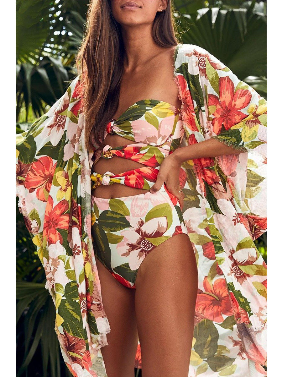 BIKINI BOHO FLORES EXÓTICAS – DOBLE NUDO, DOBLE IMPACTO