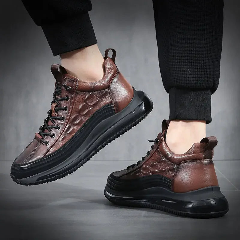 GIANLUCA- ZAPATOS DE CUERO HECHOS A MANO