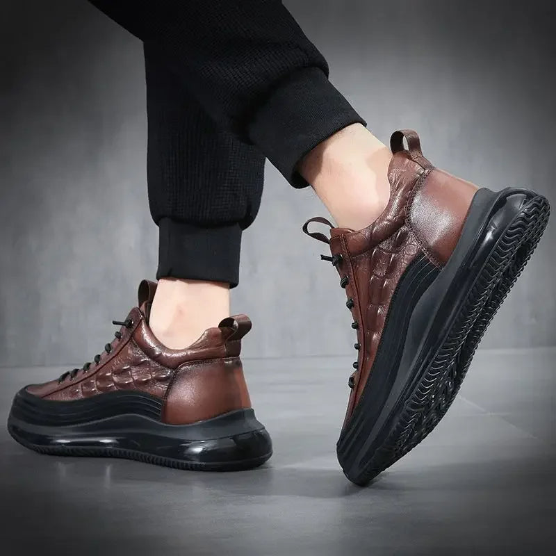 GIANLUCA- ZAPATOS DE CUERO HECHOS A MANO