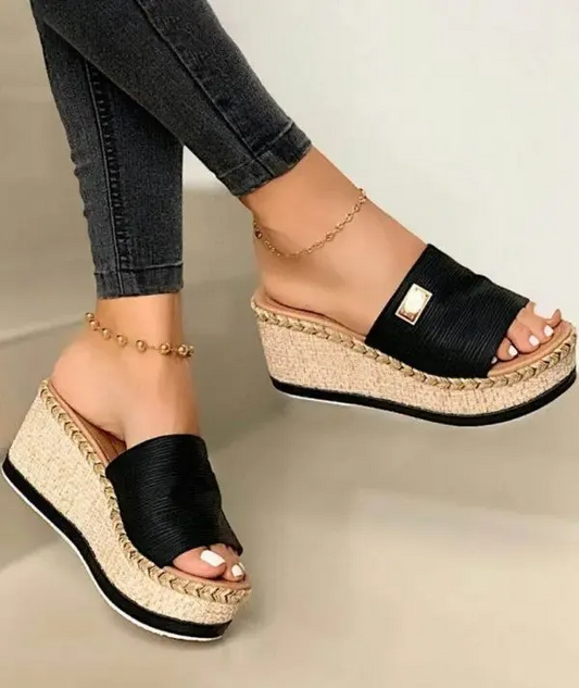 LISA - SANDALIAS CASUAL CON PLATAFORMA