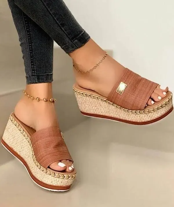 LISA - SANDALIAS CASUAL CON PLATAFORMA