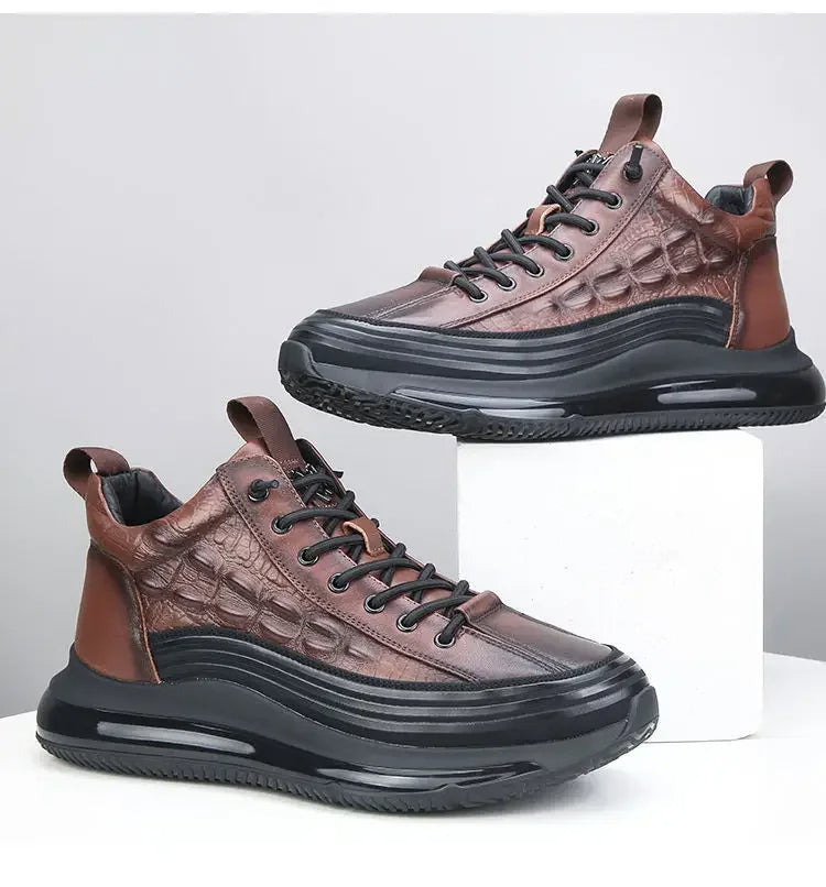 GIANLUCA- ZAPATOS DE CUERO HECHOS A MANO