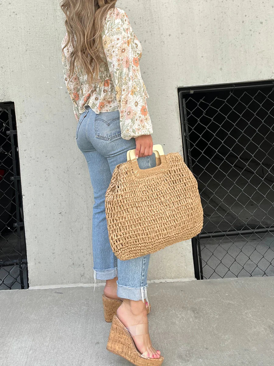 BOLSO SOL DE VERANO — ESTILO NATURAL CON ELEGANCIA