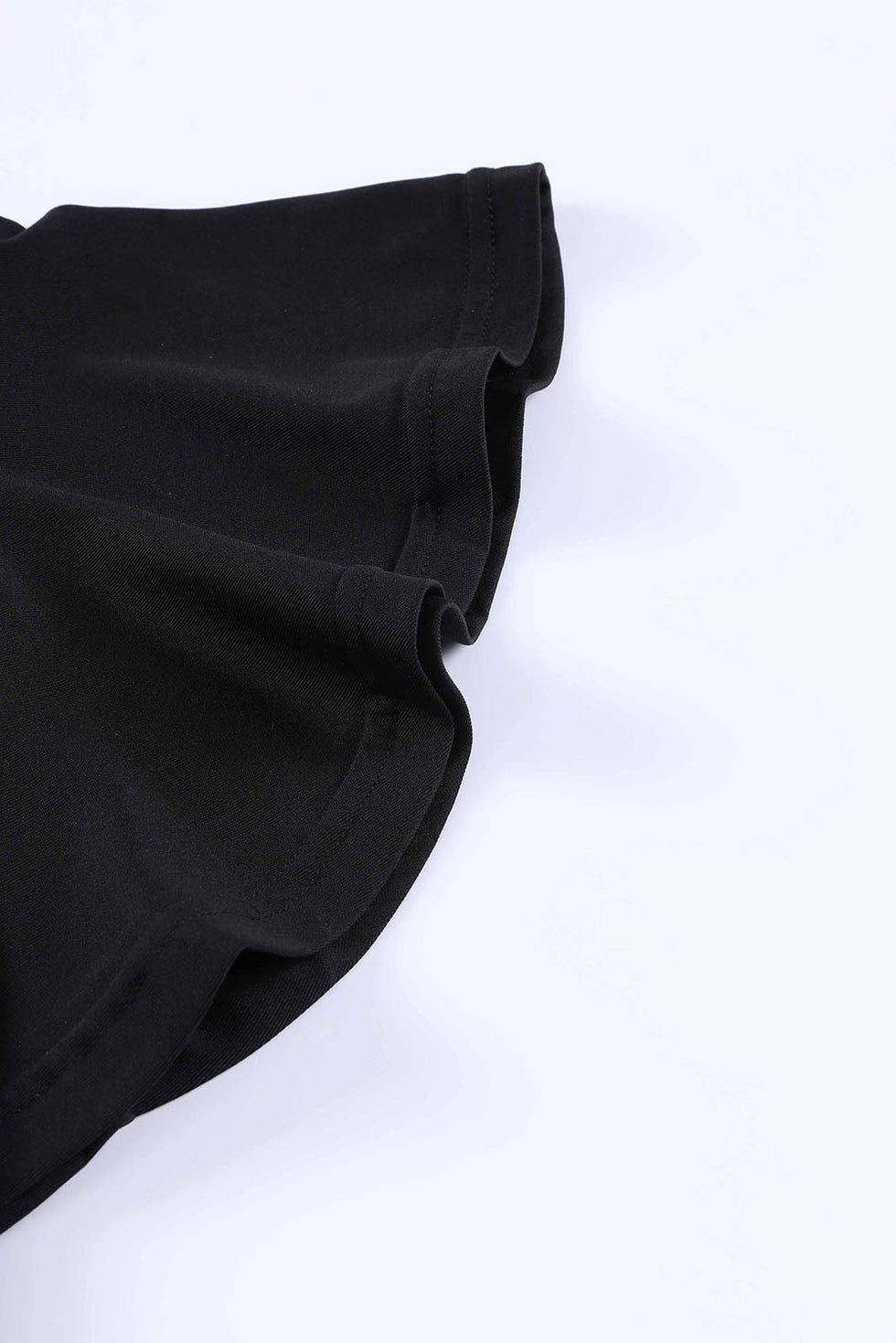 SWITZERLAND - WRAP DRESS WITH RUFFLED SLEEVES