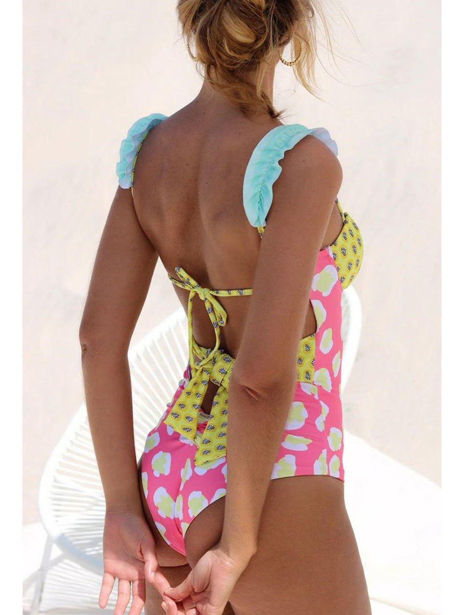 BAÑADOR SILVIA - MONOPIEZA MULTICOLOR – ESTILO DIVERTIDO Y JUVENIL
