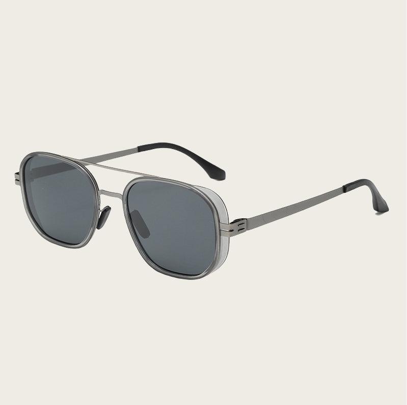Metal polarized UV protection sunglasses