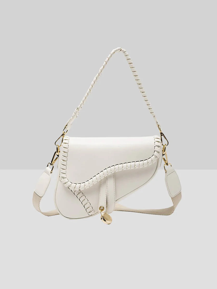 Bolso Bandolera "Dune" – Diseño Moderno con Detalle Trenzado