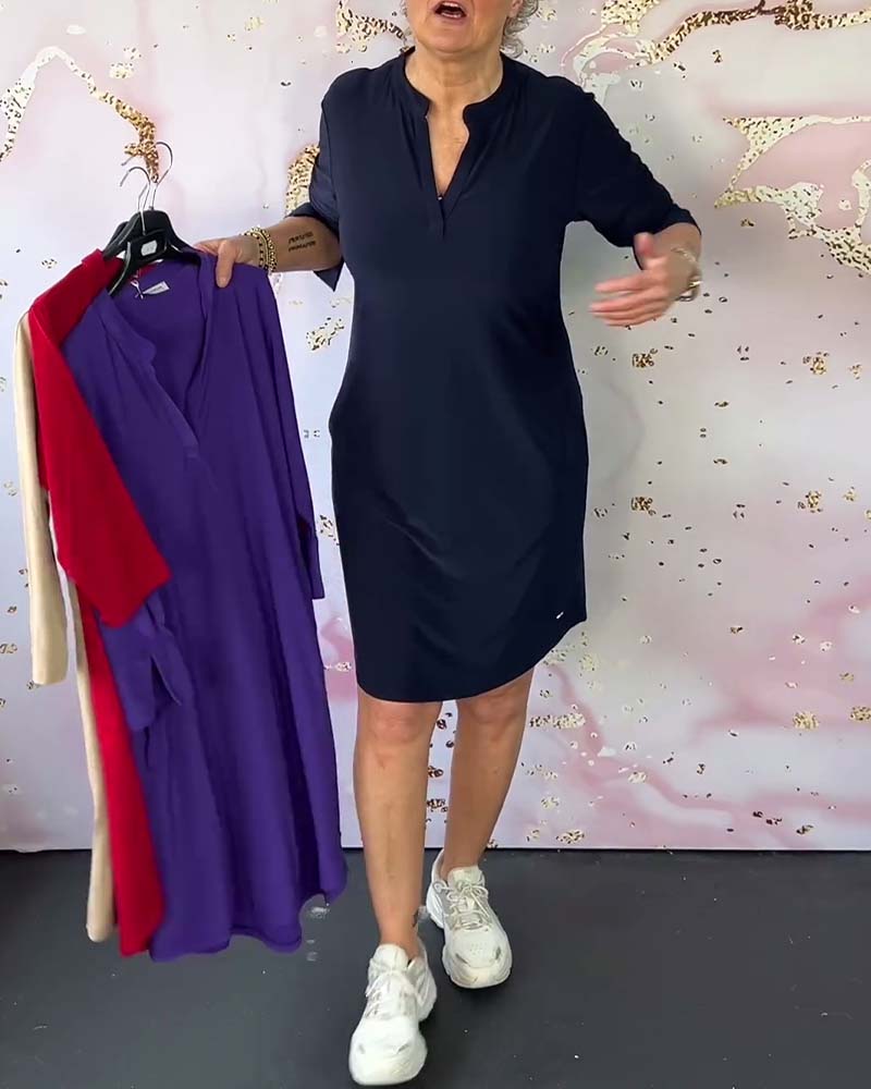 ESTHER - VESTIDO ELEGANTE CASUAL
