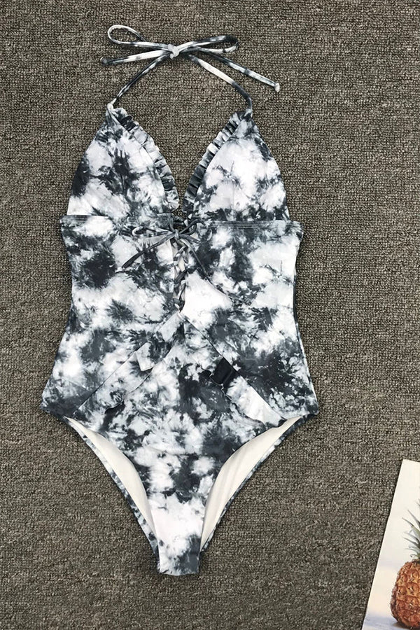 BAÑADOR MONOPIEZA AJUSTABLE TIE DYE – DISEÑO BOHEMIO Y VANGUARDISTA