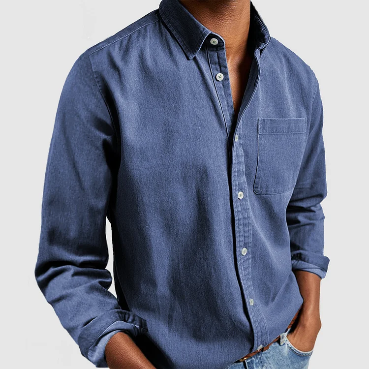 MASSIMO - CAMISA CLÁSICA ELEGANTE HOMBRE