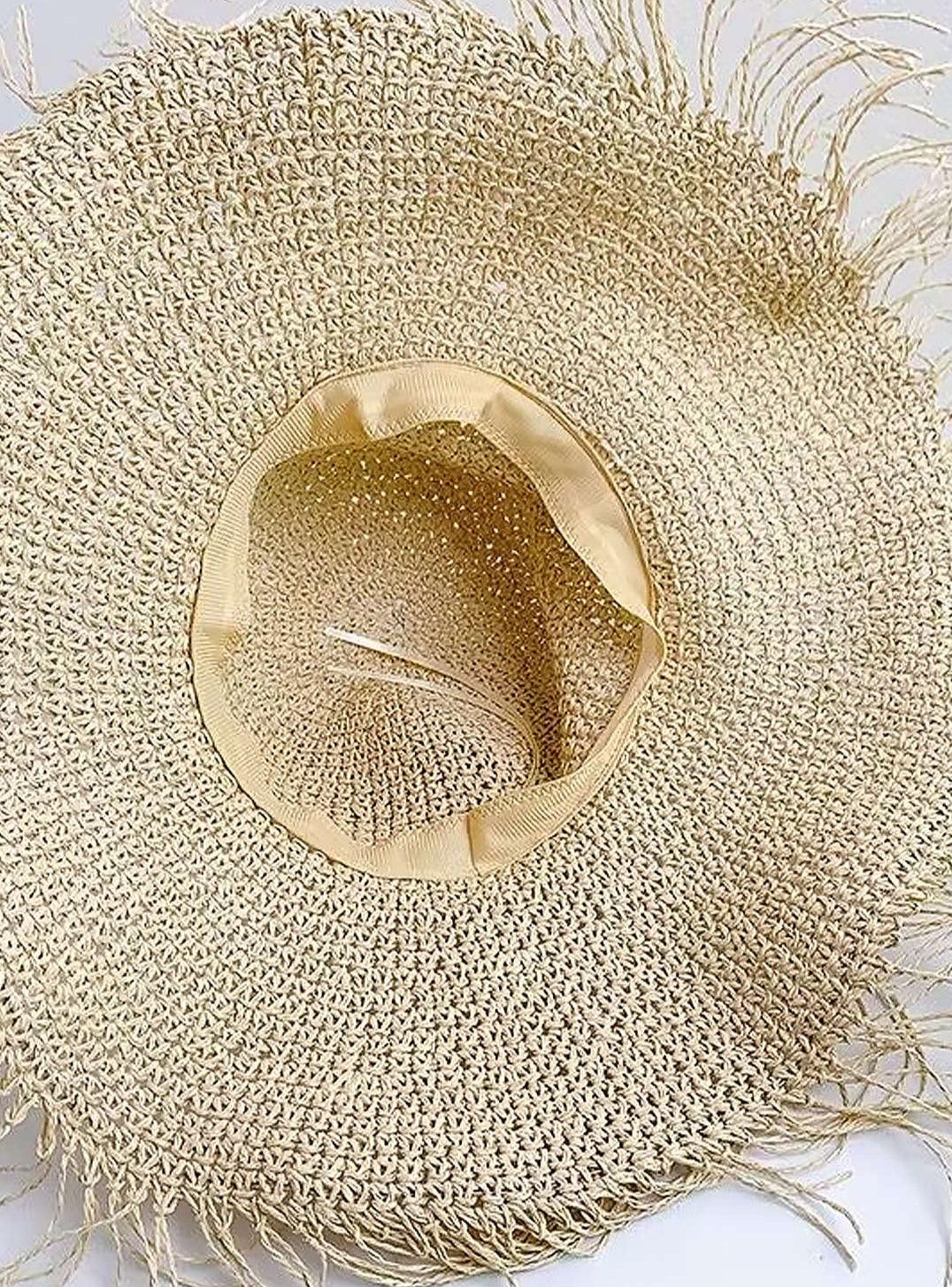 Woven Straw Fisherman Hat