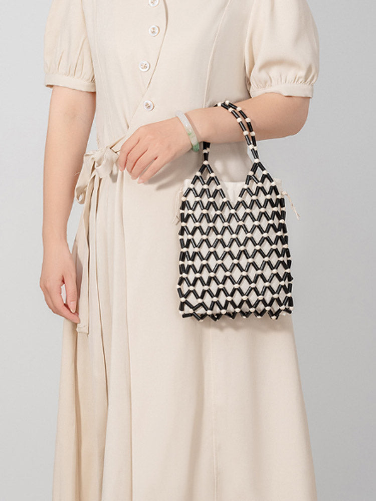 SILVANA - BOLSO DE MADERA VERANIEGO EDICIÓN LIMITADA