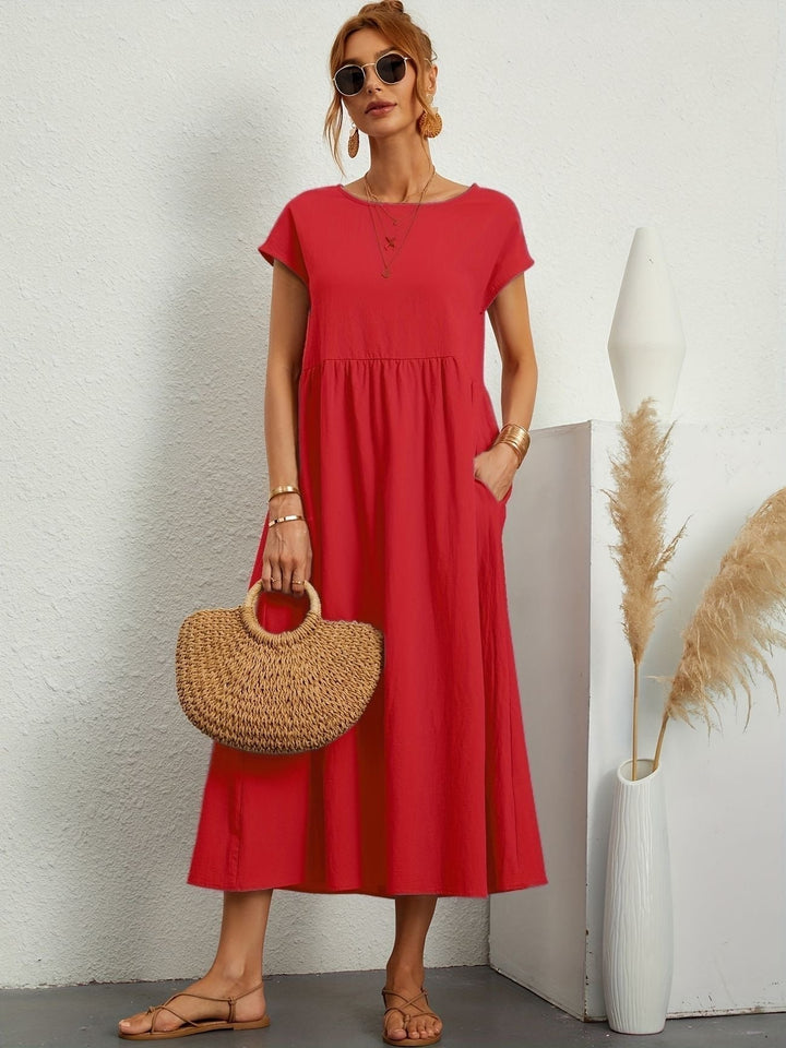 ENRIQUETA - VESTIDO MIDI CASUAL