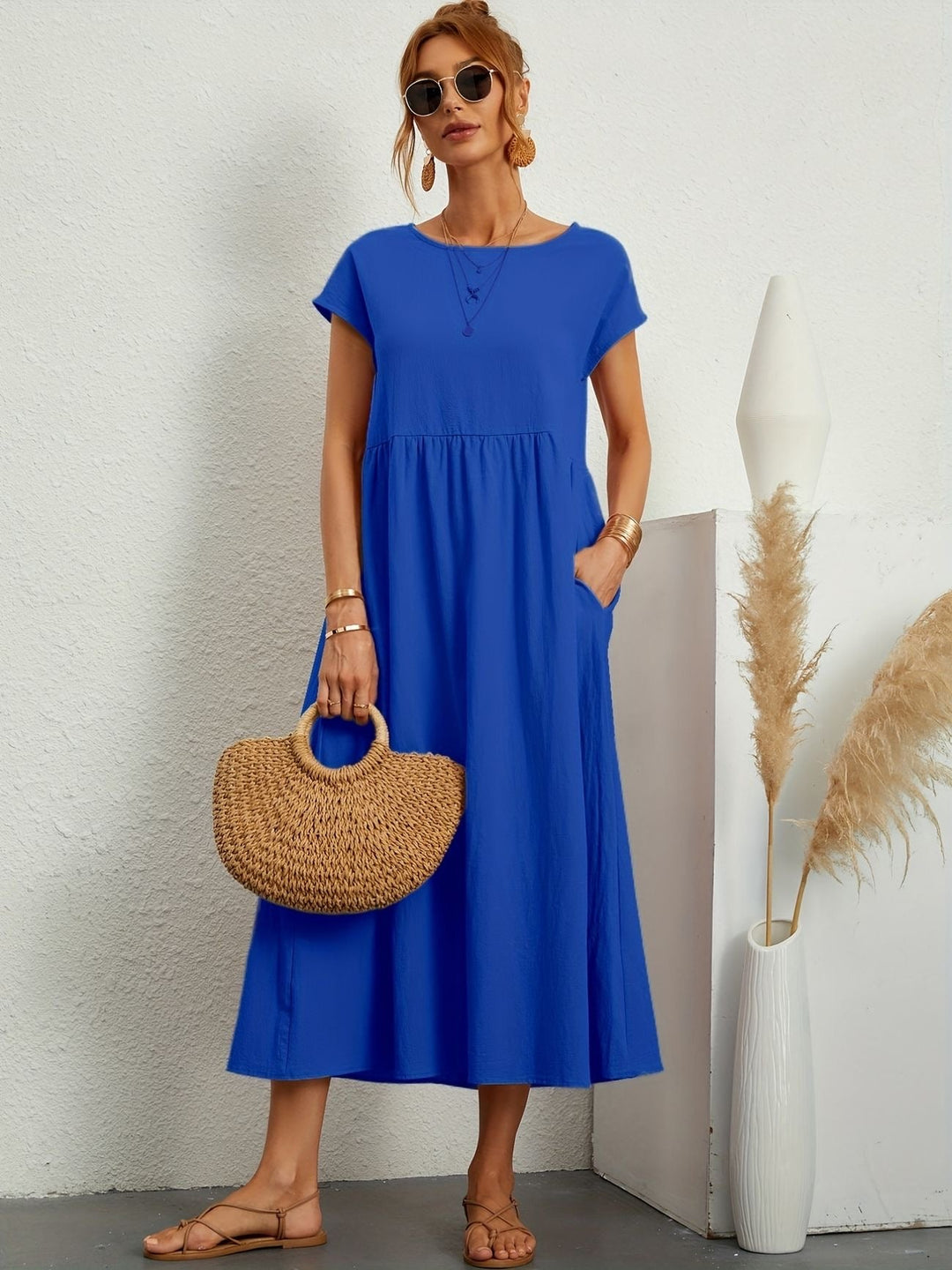 ENRIQUETA - VESTIDO MIDI CASUAL