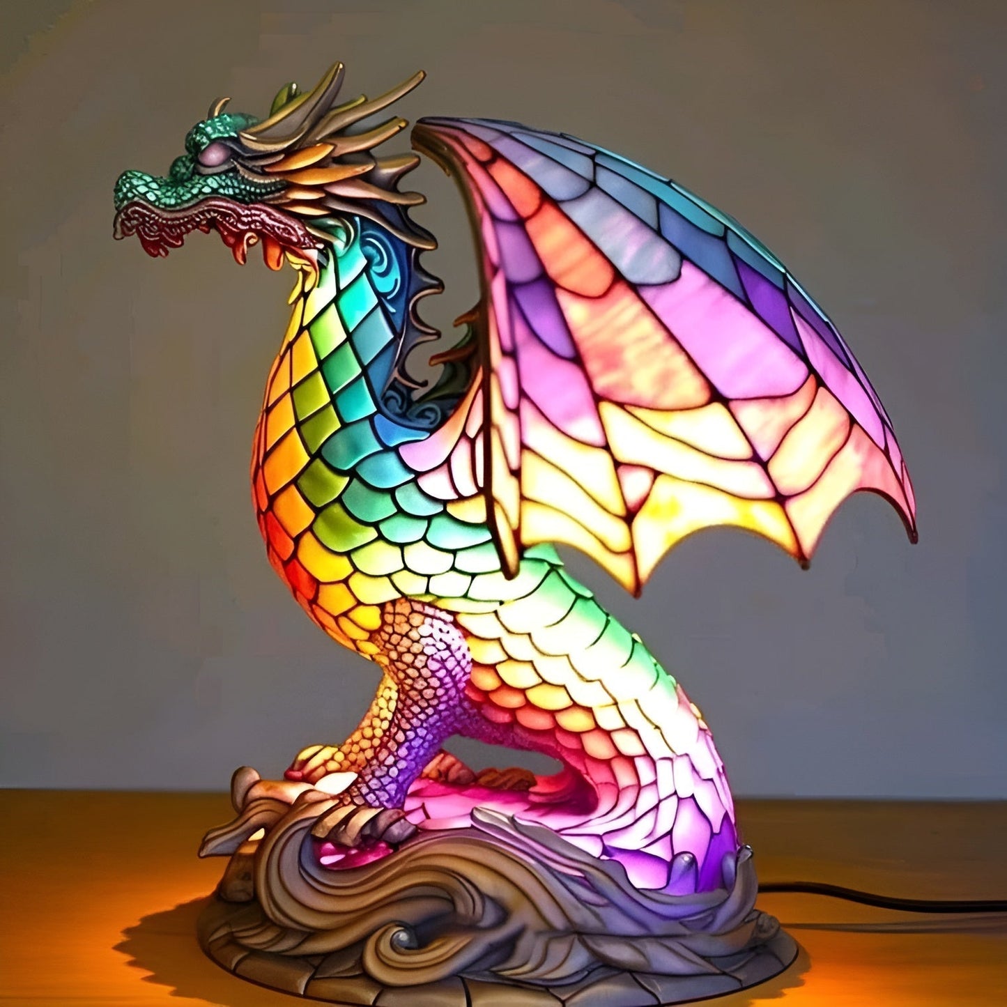 LÁMPARA ETERNA PREMIUM - DRAGÓN