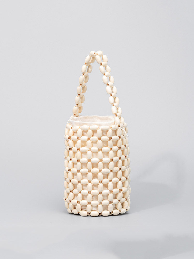 BOLSO VERANIEGO DE MADERA AHUECADO SOFISTICADO