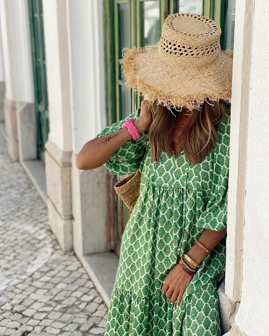 CAPRI - VESTIDO BOHEMIO MAXI