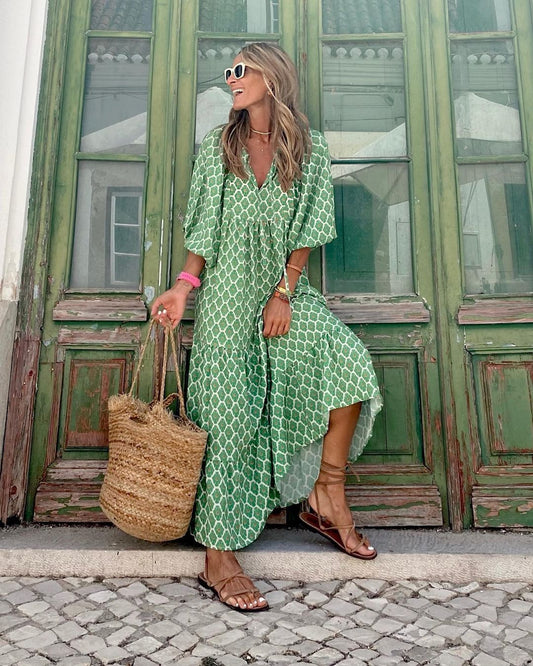 CAPRI - VESTIDO BOHEMIO MAXI